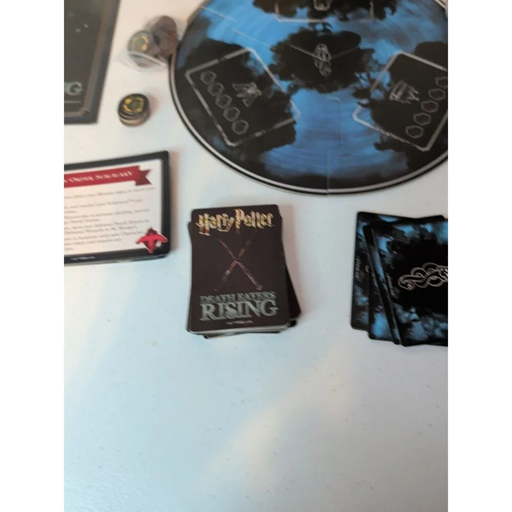 Harry Potter Death Eaters Rising Board Game 100% Complete